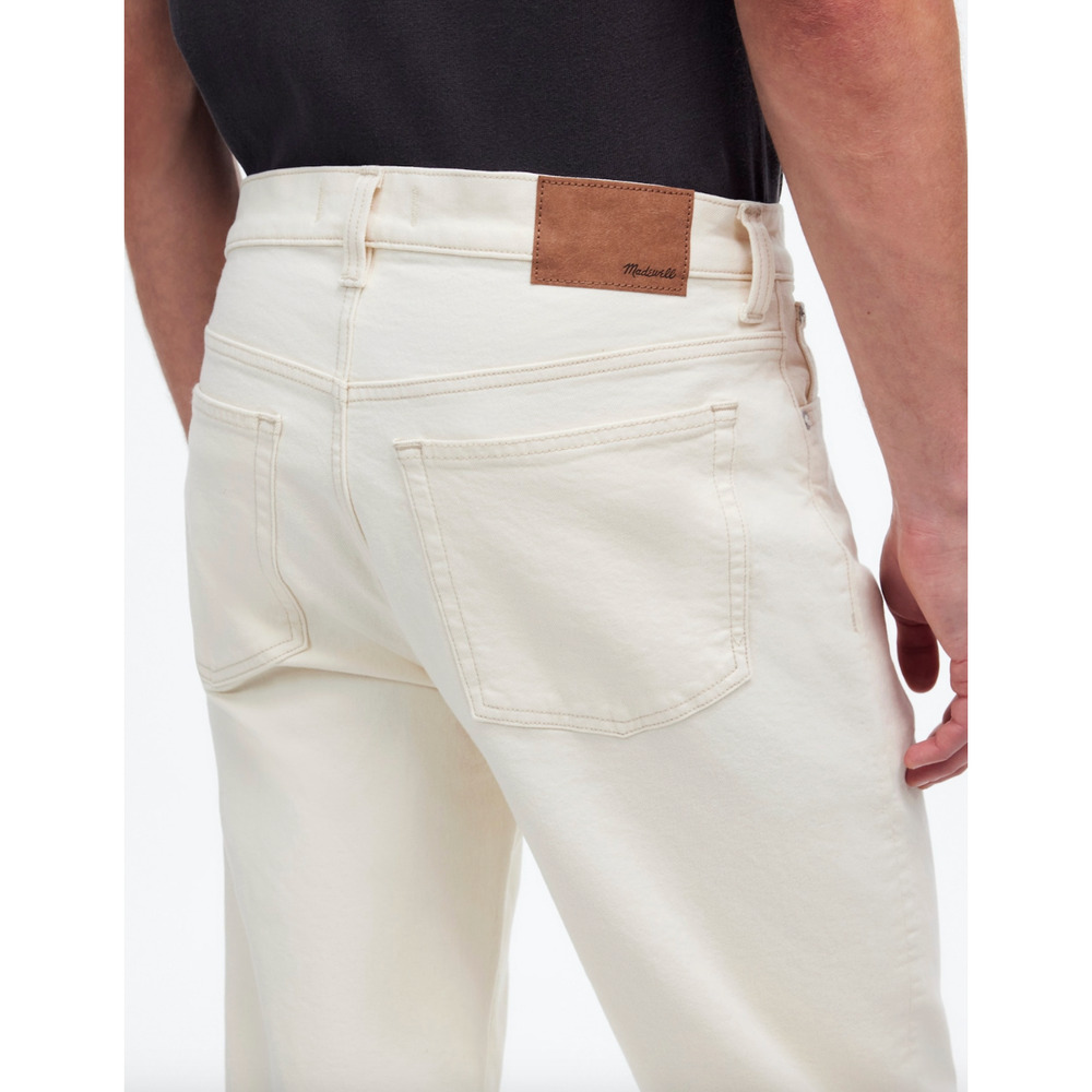 Madewell Relaxed Taper Jeans Mens Mid Rise Vintage Canvas Cream W 29 L 30 NWT - Picture 5 of 13
